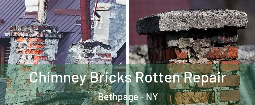  Chimney Bricks Rotten Repair Bethpage - NY