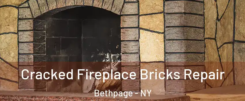  Cracked Fireplace Bricks Repair Bethpage - NY
