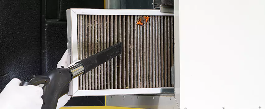 Clogged Air Duct Cleaning Process in Bethpage, NY