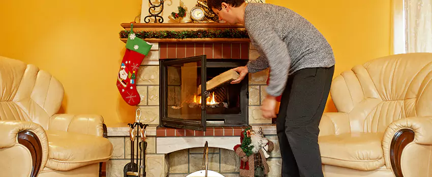 Gas to Wood-Burning Fireplace Conversion Services in Bethpage, New York