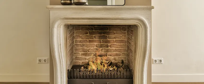 Vintage-style Fireplace Redesign in Bethpage, New York