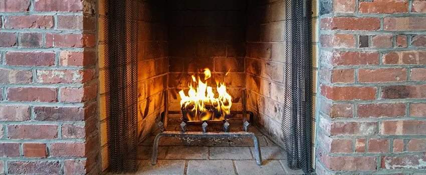 Repairing Damaged Fireplace Tiles in Bethpage, New York