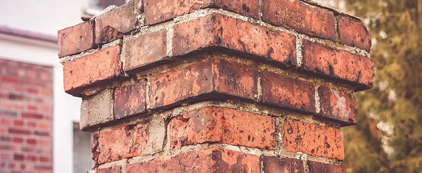 Cracked Chimney Bricks Repair Cost in Bethpage, New York