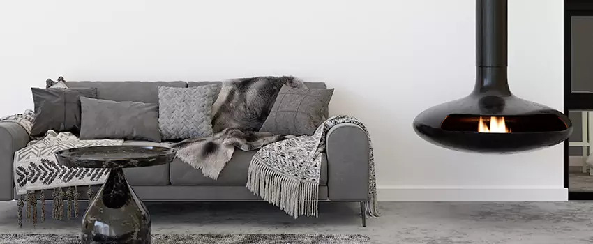 Circular Hanging Fireplace Installation Services in Bethpage, NY