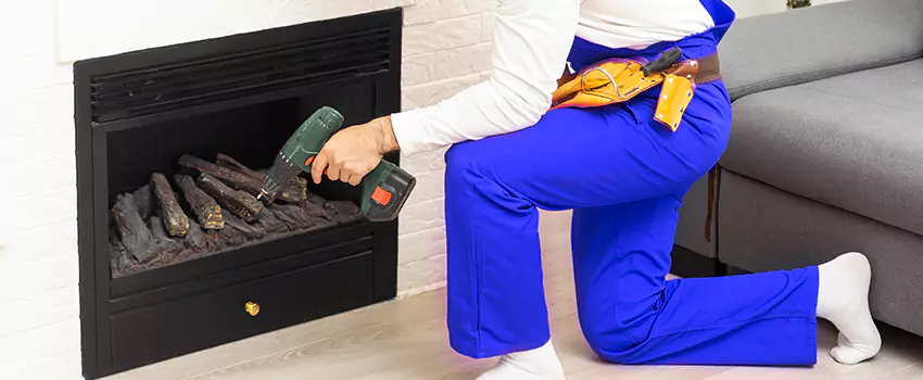 New Gas Fireplace Installation in Bethpage, NY