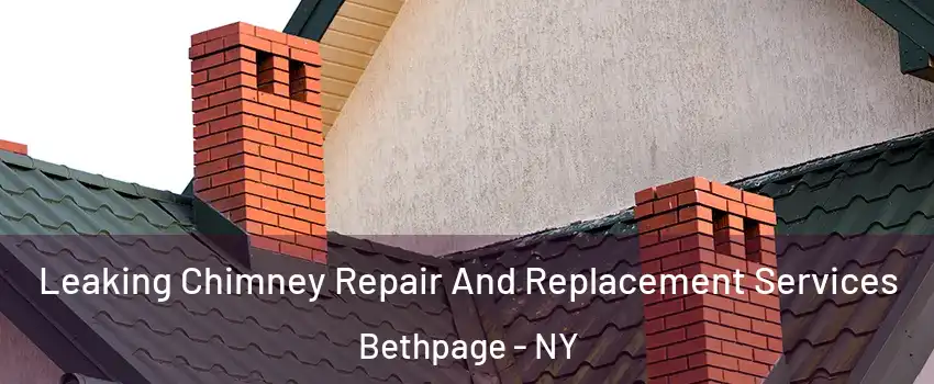 Leaking Chimney Repair And Replacement Services Bethpage - NY